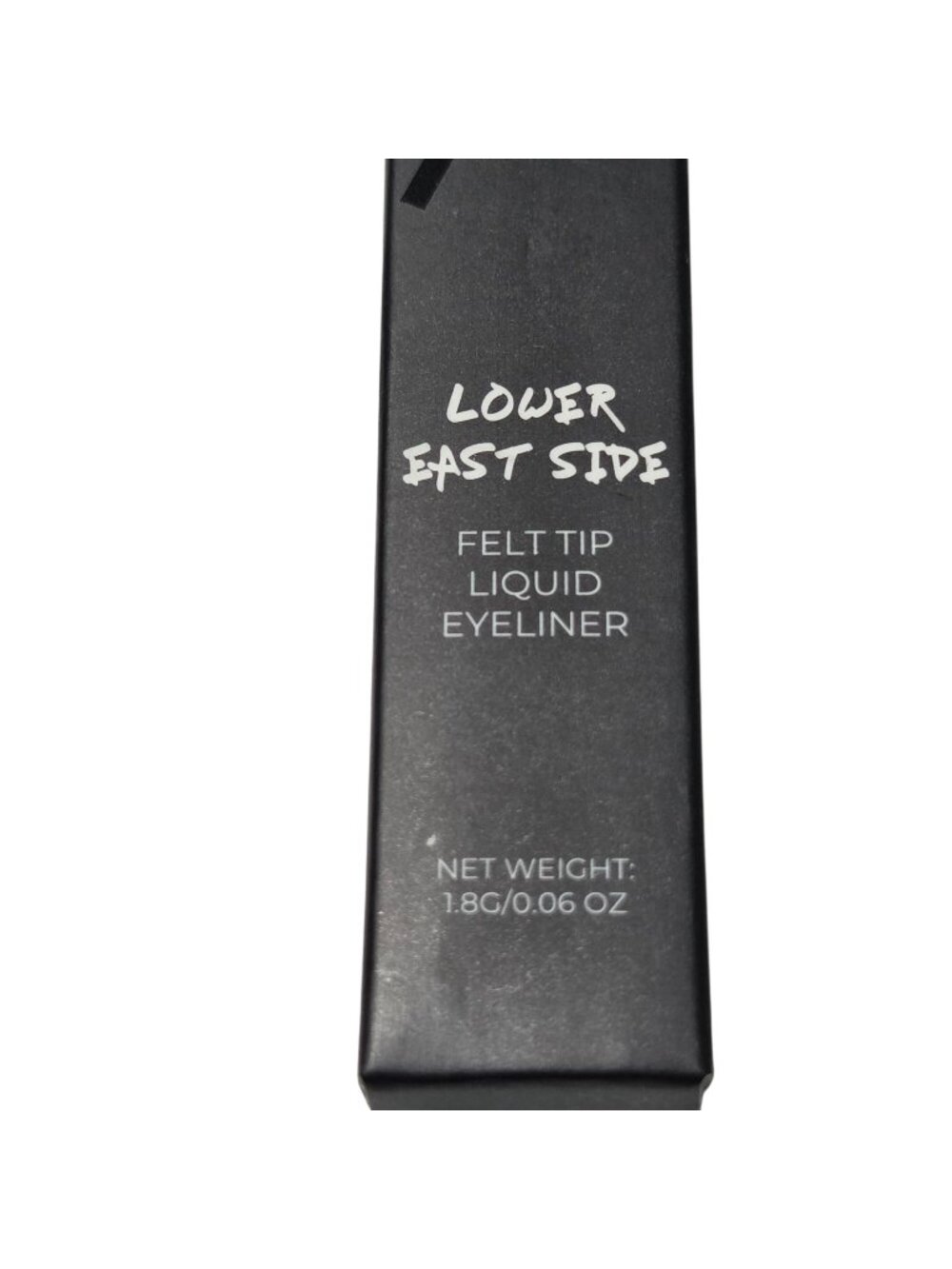 Lower East Side Felt Tip Liquid Eyeliner Black Matte Waterproof Long Wear 1.8g